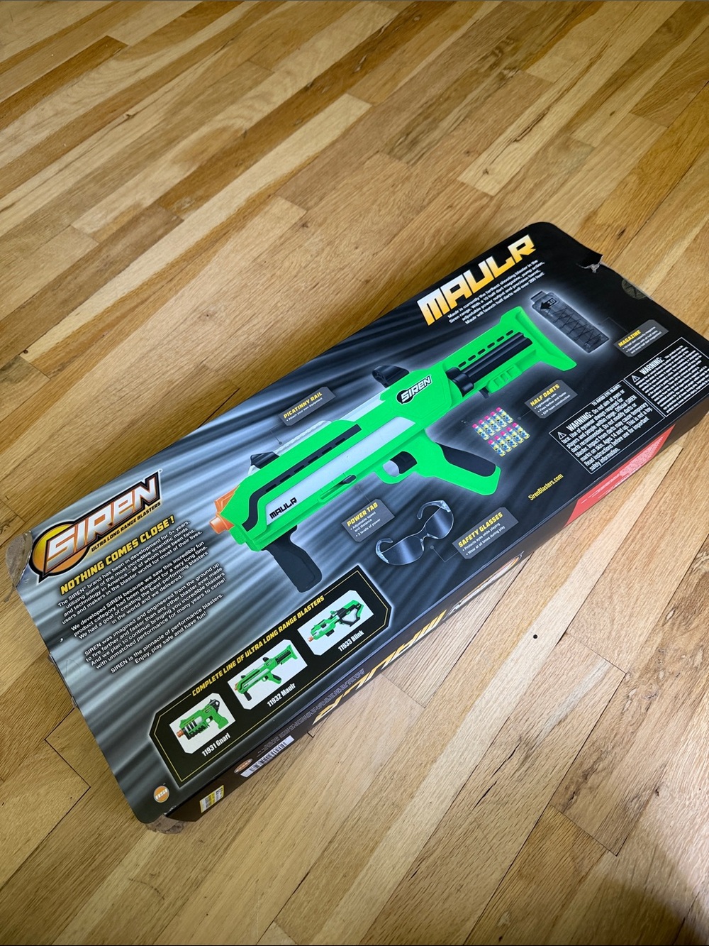 NIB Siren Maulr Bolt Blaster Toy - Picture 4 of 11